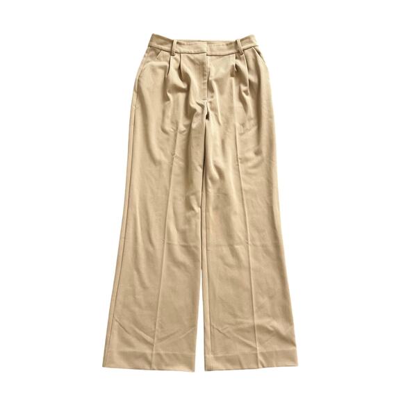 Favorite Daughter The Favorite Pant Beige Pleated Wide Leg trouser - Picture 4 of 12